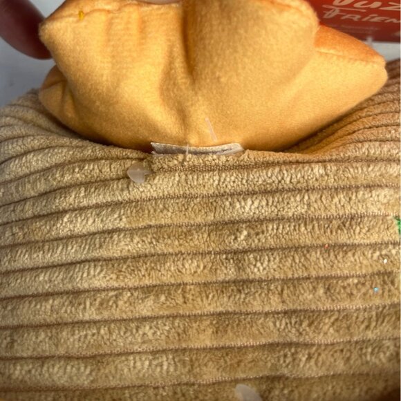 HugSmart Fuzzy Friendz Dog Toy With Squeaker Festive Design Holiday - Picture 11 of 11